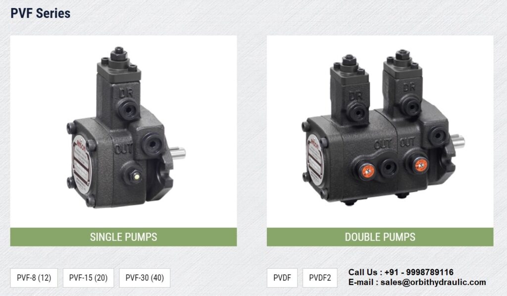 PVF Anson Hydraulic Variable Vane Pumps